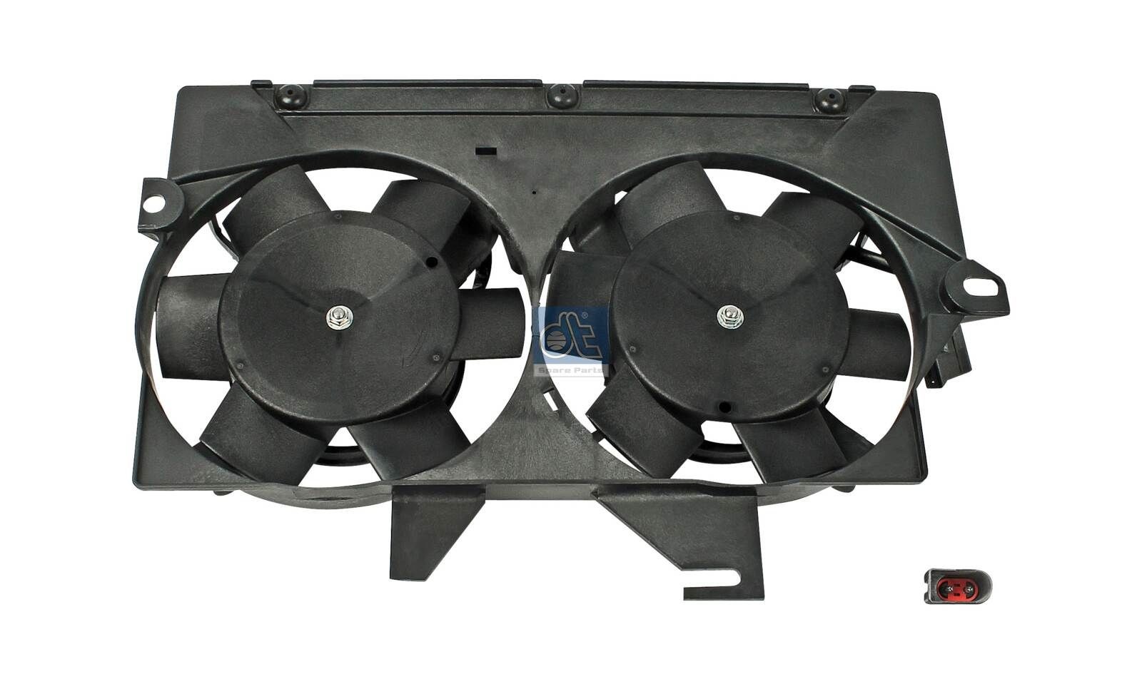 Original DT Spare Parts Radiator cooling fan 13.42000 for FORD TRANSIT