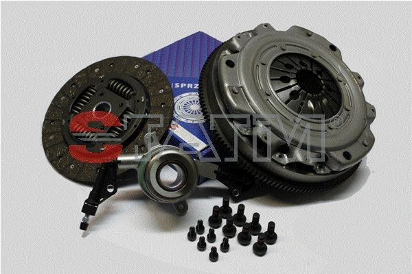 STATIM 130.551 Clutch kit with clutch pressure plate, with central slave cylinder, with flywheel, with clutch disc, 240mm