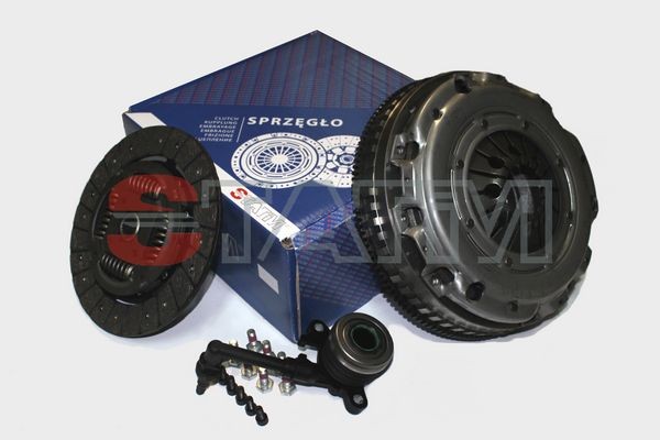 STATIM 130.980 Clutch kit with clutch pressure plate, with central slave cylinder, with flywheel, with clutch disc, 240mm