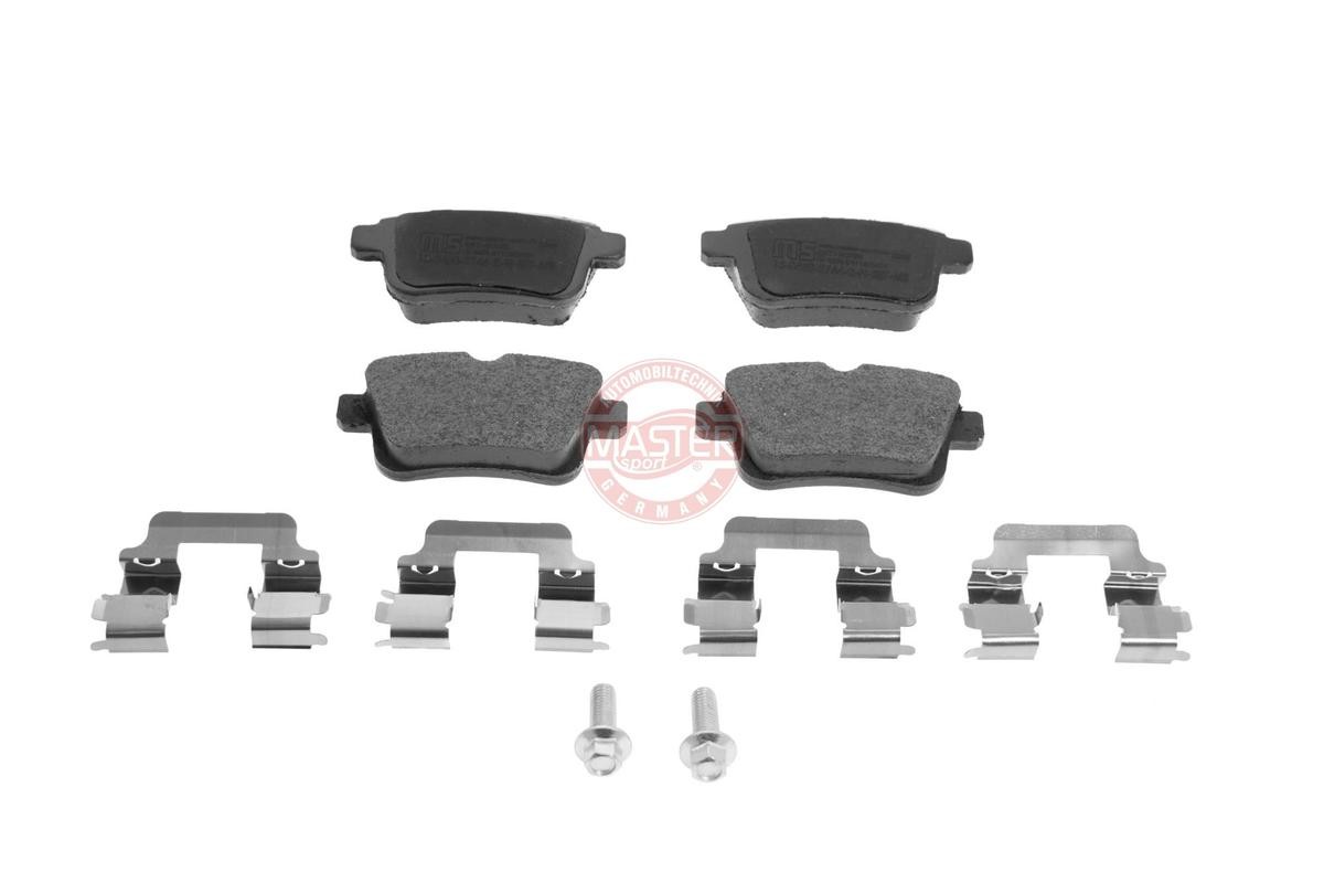 MASTER-SPORT 13046027442N-SET-MS Brake pad set excl. wear warning contact, not prepared for wear indicator, with anti-squeak plate