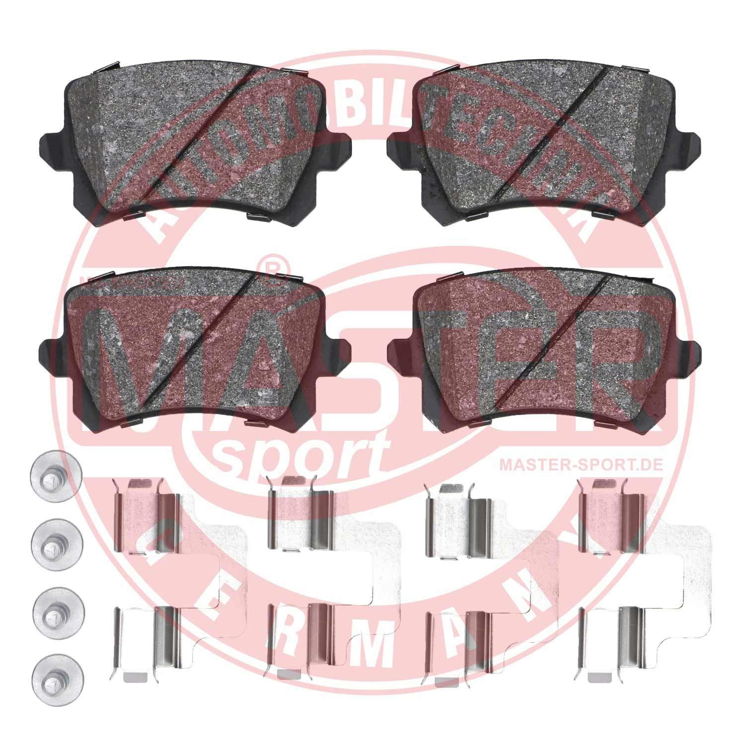 13046027492NSETMS Disc brake pads Premium MASTER-SPORT 23914 review and test