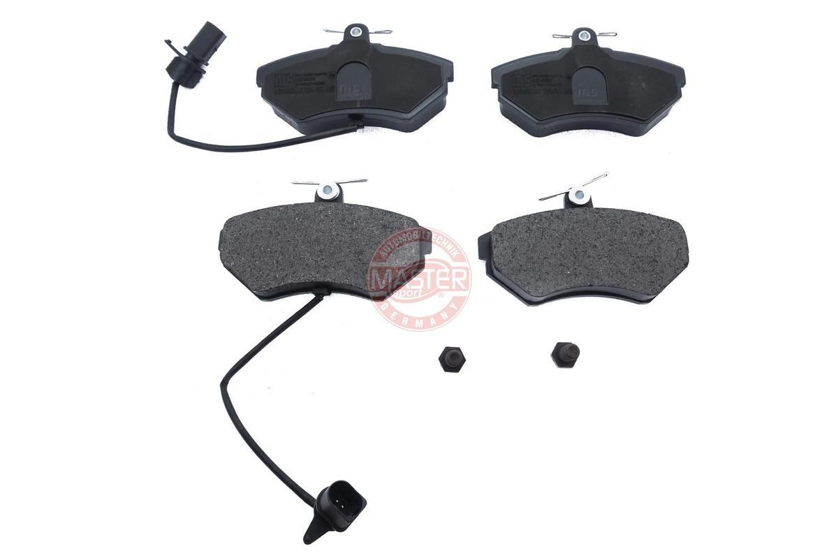 MASTER-SPORT 13046028372N-SET-MS Brake pad set Front Axle, incl. wear warning contact, with anti-squeak plate