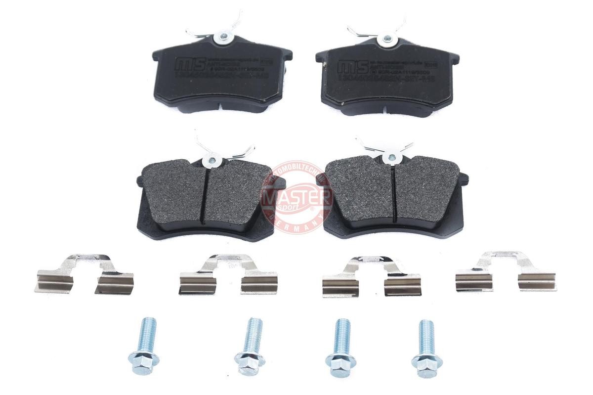 13046028452NSETMS Disc brake pads Premium MASTER-SPORT 236028452 review and test
