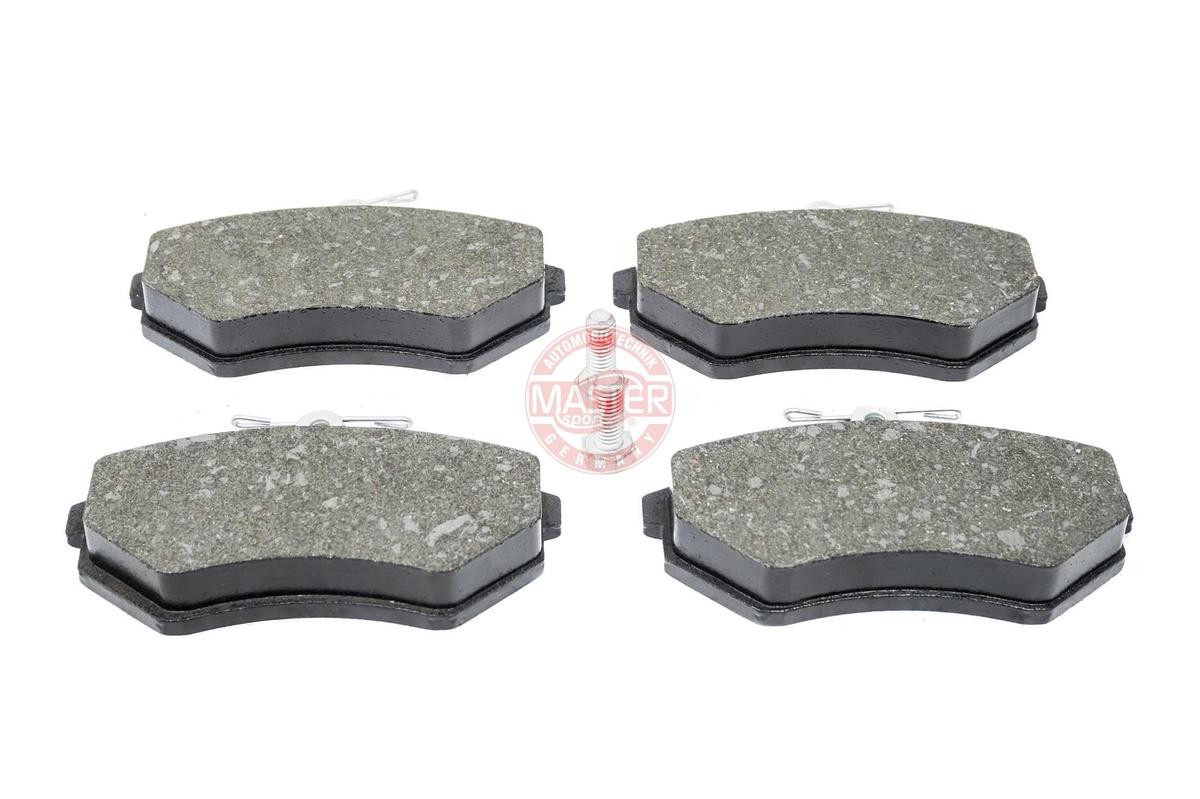 MASTER-SPORT 13046029582N-SET-MS Brake pad set Front Axle, excl. wear warning contact, with anti-squeak plate