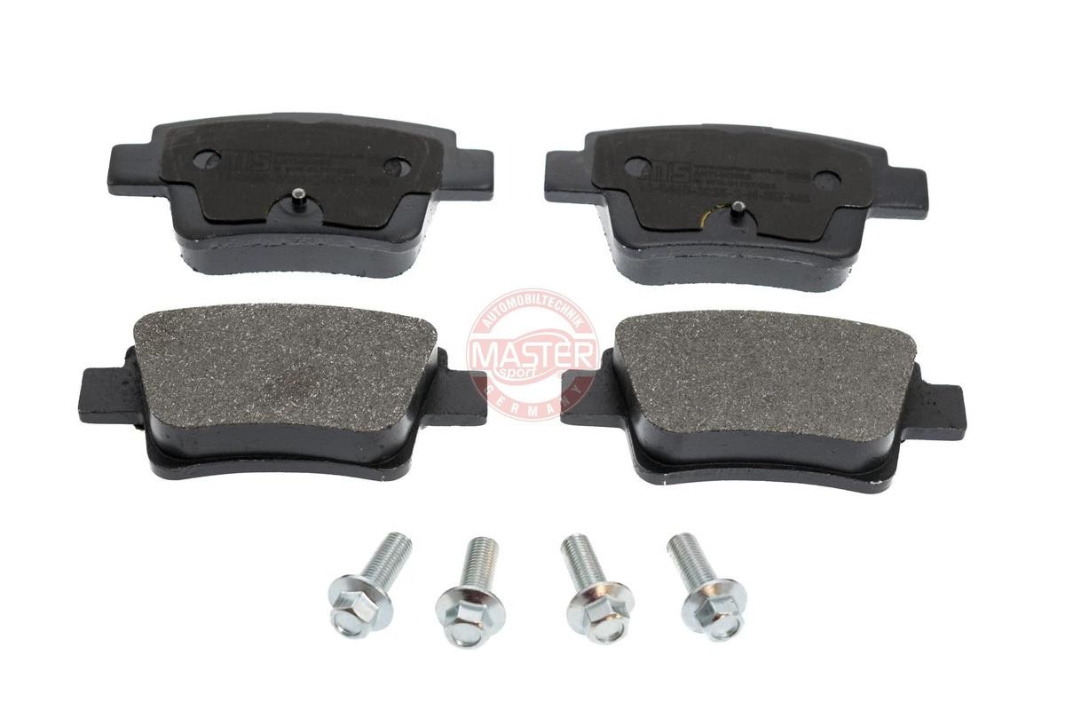 MASTER-SPORT 13046038282N-SET-MS Brake pad set excl. wear warning contact, not prepared for wear indicator, with anti-squeak plate