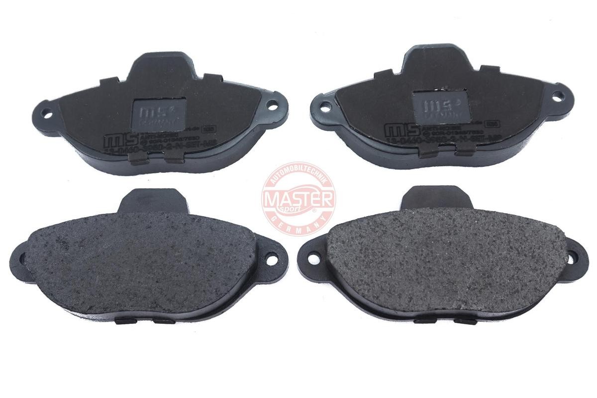 Original MASTER-SPORT 21436 Disc brake pads 13046039502N-SET-MS for FIAT PANDA