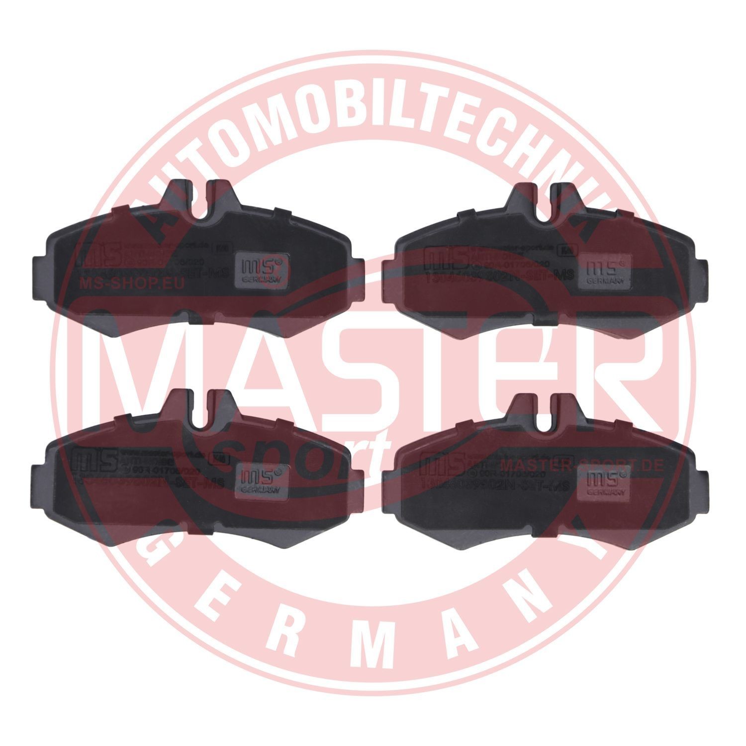 MASTER-SPORT Brake pad kit 13046039802N-SET-MS suitable for MERCEDES-BENZ VITO, V-Class