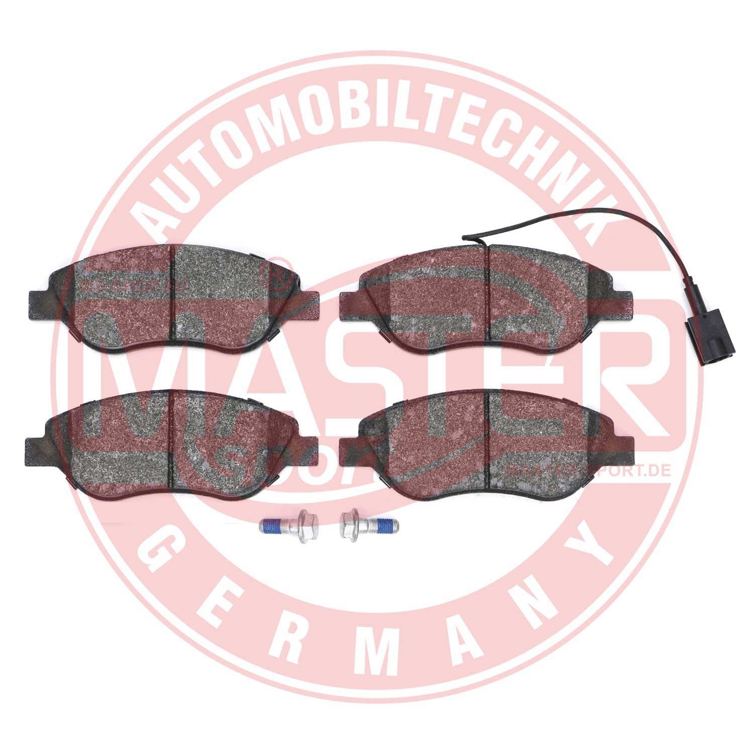 13046039842NSETMS Disc brake pads Premium MASTER-SPORT 23711 review and test