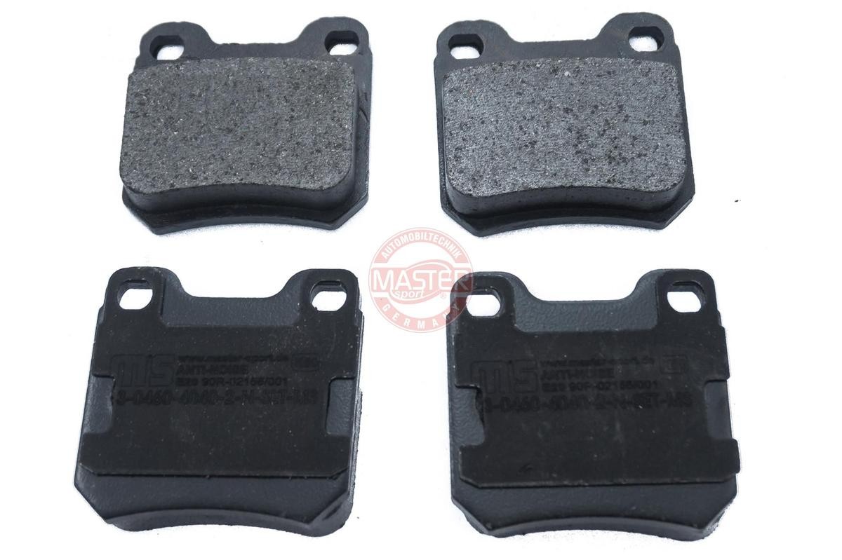13046040402NSETMS Disc brake pads Premium MASTER-SPORT 236040402 review and test