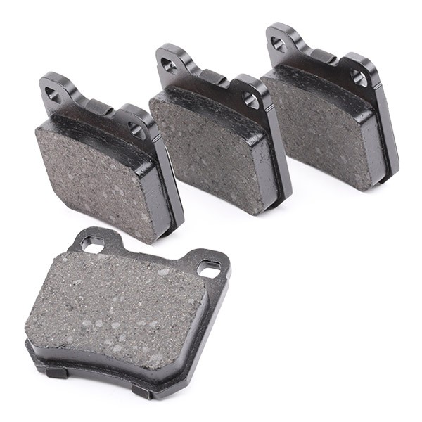 13046040402N-SET-MS Set of brake pads HD236040402 MASTER-SPORT Rear Axle, excl. wear warning contact, not prepared for wear indicator, with anti-squeak plate