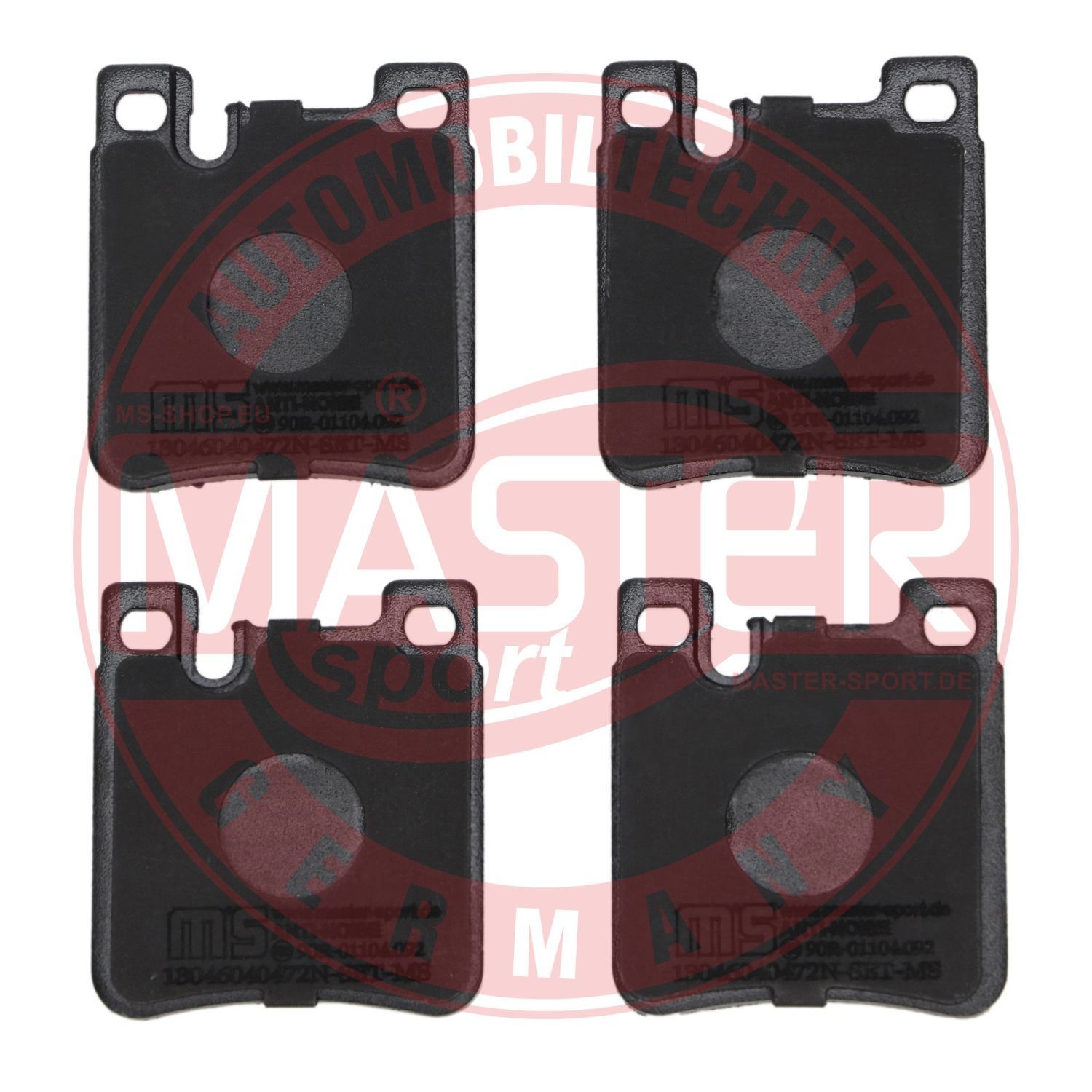 21305 MASTER-SPORT 13046040472NSETMS Disc pads Mercedes A208 CLK 430 279 hp Petrol 1998 price
