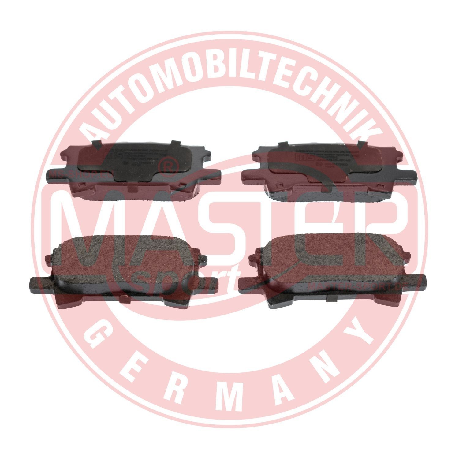 MASTER-SPORT Brake pad kit 13046057342N-SET-MS for Lexus RX XU30