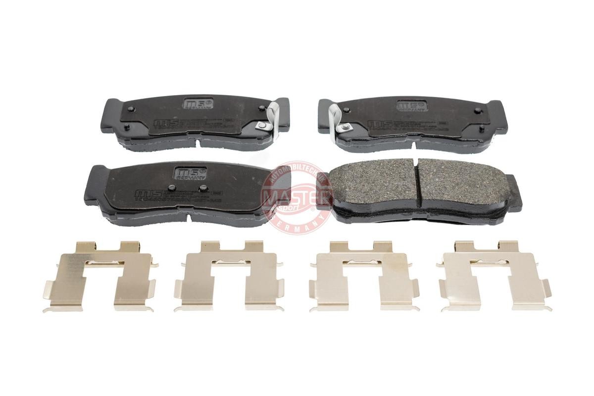 13046057822NSETMS Disc brake pads Premium MASTER-SPORT 24488 review and test