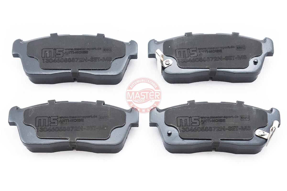 Original 13046058872N-SET-MS MASTER-SPORT Set of brake pads SUBARU