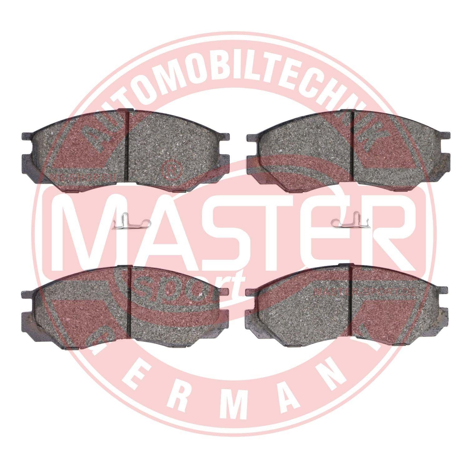 13046058902NSETMS Disc brake pads Premium MASTER-SPORT 236058902 review and test