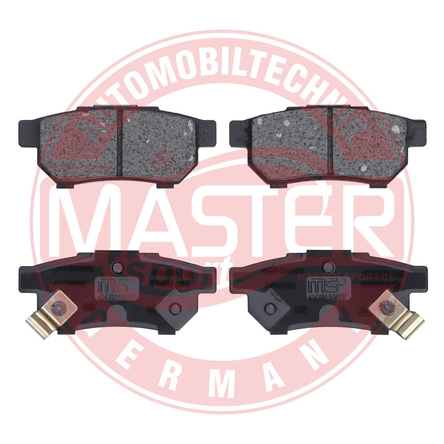 13046059982NSETMS Disc brake pads Premium MASTER-SPORT 236059982 review and test