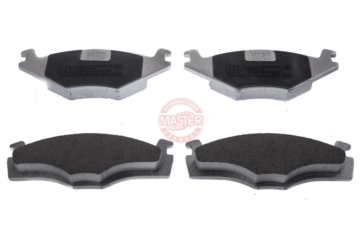 Volkswagen PASSAT Set of brake pads 8946562 MASTER-SPORT 13046070322K-SET-MS online buy
