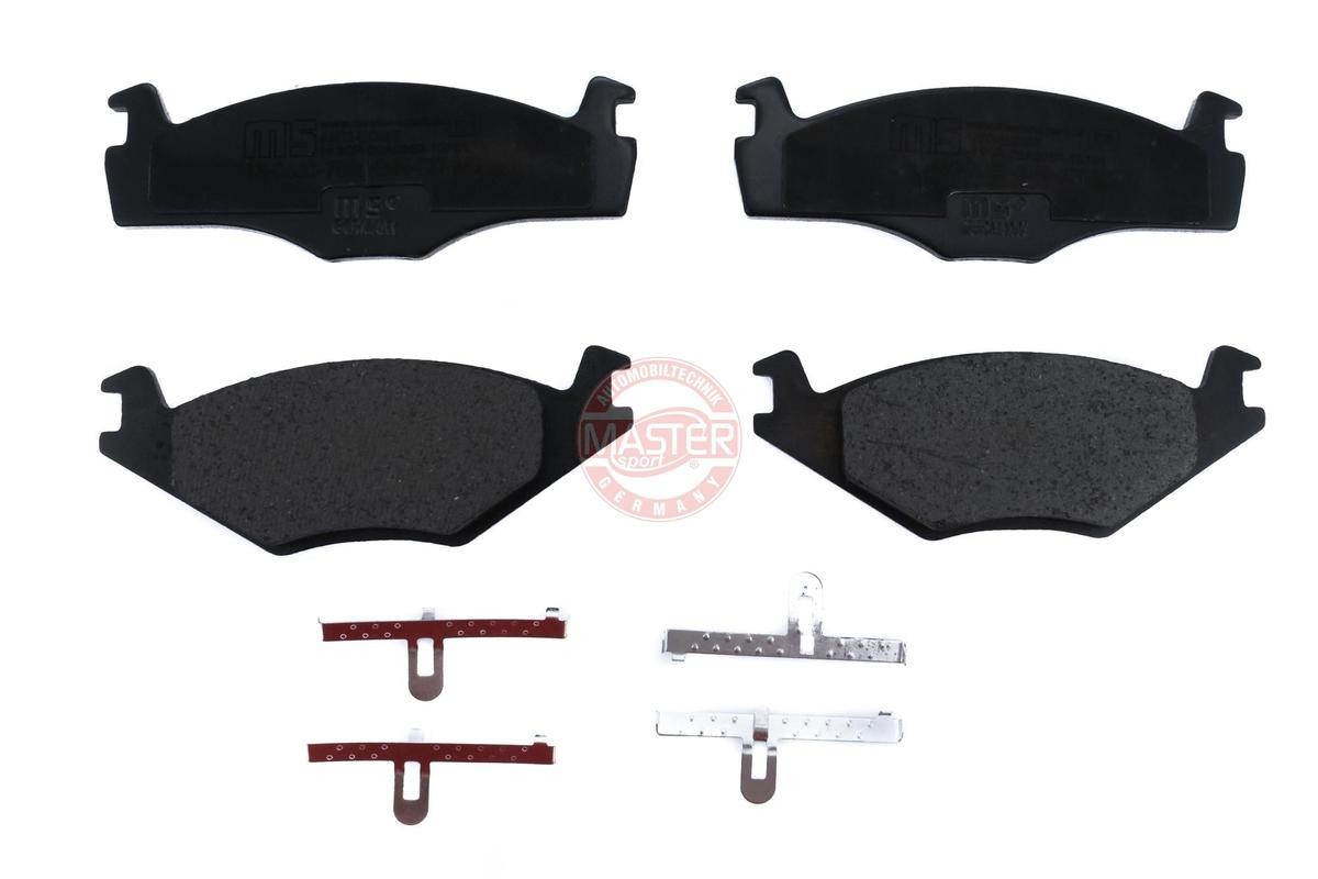 original VW Polo 2 86C Brake pads front and rear MASTER-SPORT 13046070592N-SET-MS