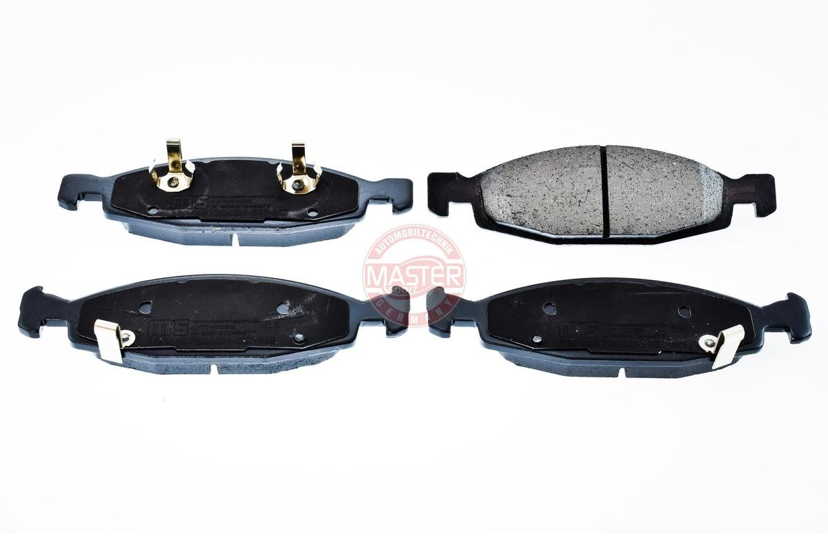 MASTER-SPORT 13046072062N-SET-MS Brake pad set Front Axle, with acoustic wear warning, with anti-squeak plate