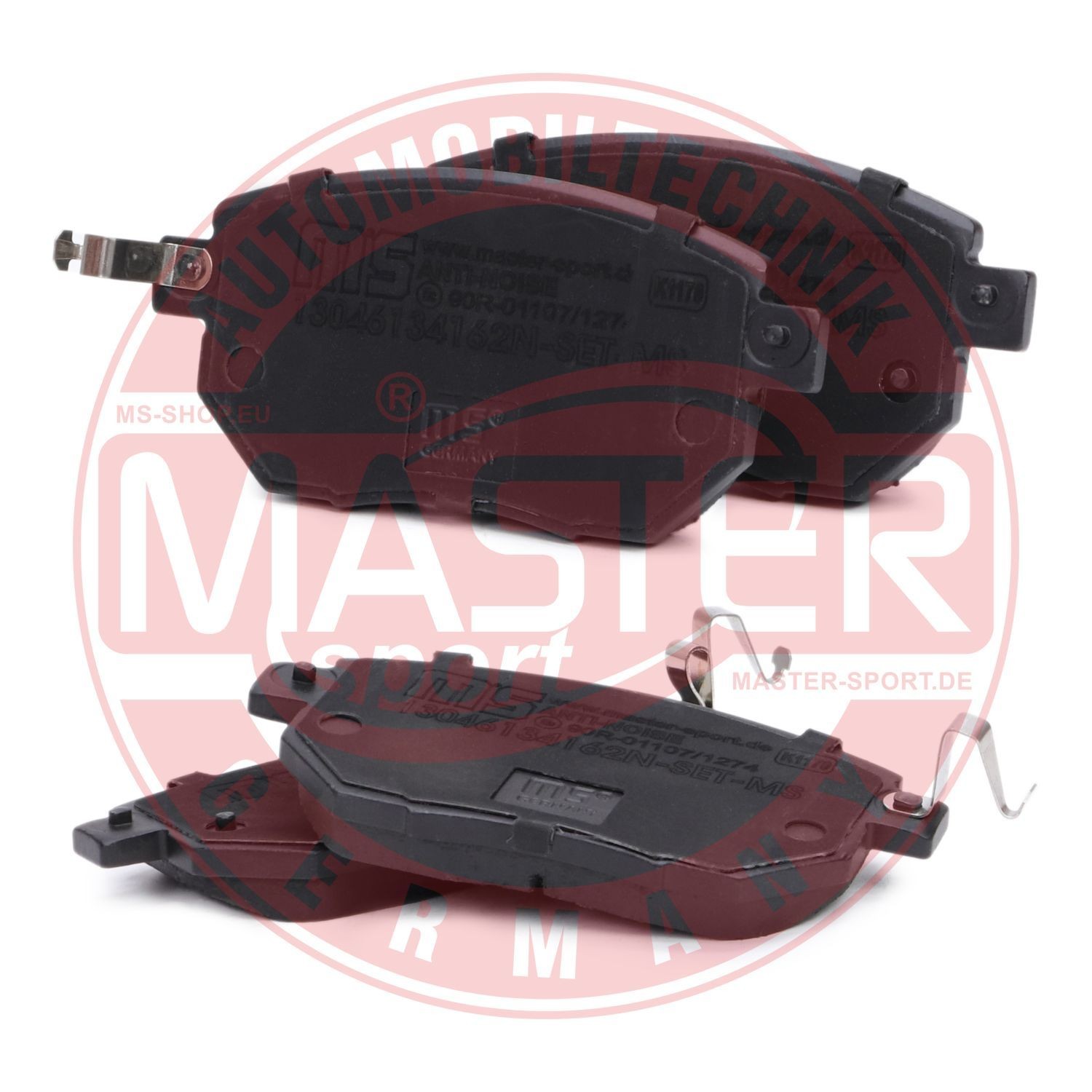 13046134162NSETMS Disc brake pads Premium MASTER-SPORT 24056 review and test