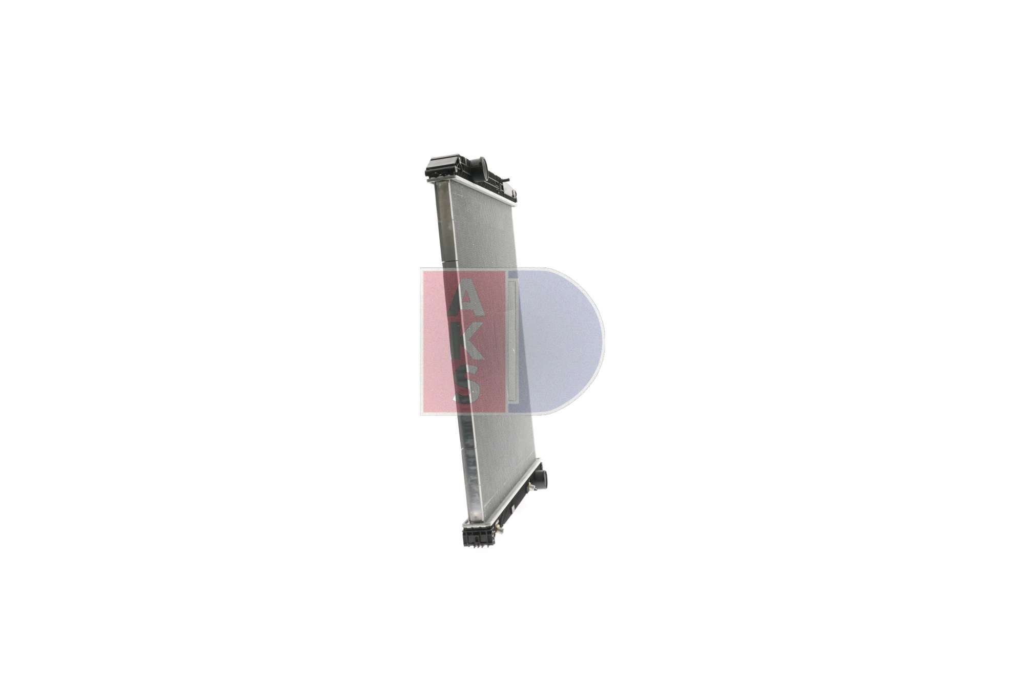 132080S Radiator 132080S AKS DASIS Aluminium, 902 x 808 x 42 mm, without frame, Brazed cooling fins