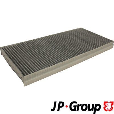 JP GROUP 1328102700 Pollen filter Activated Carbon Filter, 394 mm x 185 mm x 32 mm