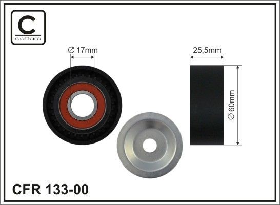 CAFFARO Belt tensioner pulley 133-00 buy online
