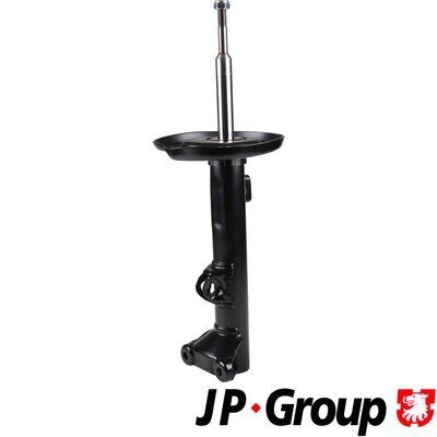 JP GROUP 1342102100 Shock absorber Front Axle, Gas Pressure, Twin-Tube, Suspension Strut, Top pin