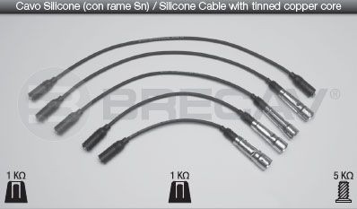Volkswagen SHARAN Ignition cable 8979356 BRECAV 14.514 online buy