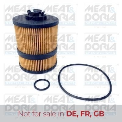 MEAT & DORIA Filter Insert Inner Diameter: 35mm, Ø: 91mm, Height: 124mm Oil filters 14149 buy