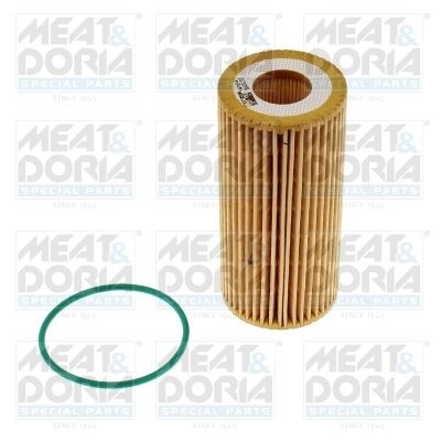 Original MEAT & DORIA Oil filter 14164 for AUDI A3