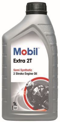 Buy Auto oil MOBIL diesel 142878 EXTRA, 2T 1l, Part Synthetic Oil