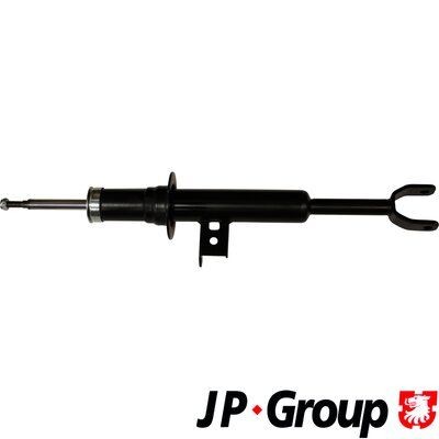 JP GROUP 1442103280 Shock absorber Front Axle Right, Gas Pressure, Twin-Tube, Suspension Strut, Top pin