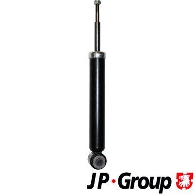 JP GROUP 1452101800 Shock absorber Rear Axle, Gas Pressure, Twin-Tube, Suspension Strut, Top pin, Bottom eye