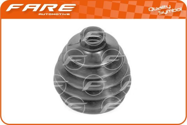 FARE SA Front Axle, 107mm, Thermoplast Height: 107mm, Thermoplast Bellow, driveshaft 14535 buy