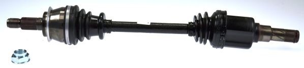 SPIDAN 23279 Drive shaft 615mm, with nut