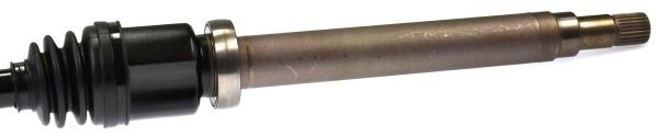 SPIDAN 23301 CV axle shaft 965, 368mm, with bearing(s), with nut