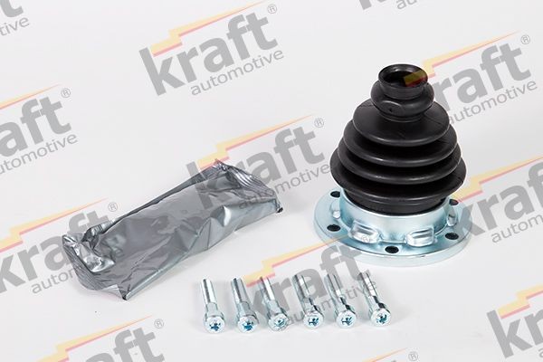 KRAFT 4410130 Bellow Set, drive shaft 90 mm, transmission sided, Front Axle Left, with flange