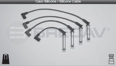E2647 BRECAV 15.547 Ignition Cable Kit 1319061