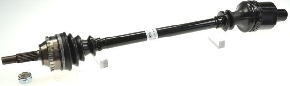 SPIDAN 23665 Drive shaft 755mm, with nut