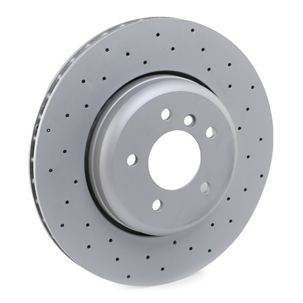 150346152 Brake disc ZIMMERMANN 150.3461.52 review and test