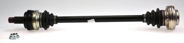 SPIDAN 24122 Drive shaft 670mm, with nut