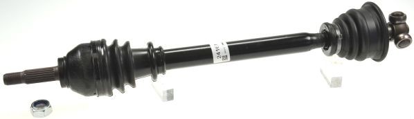SPIDAN 690mm, for vehicles without ABS, with nut Length: 690mm, External Toothing wheel side: 21 Driveshaft 24161 buy