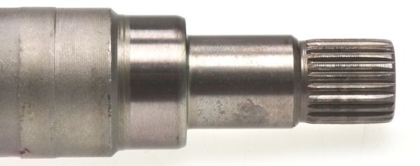 SPIDAN 24189 CV axle shaft 916, 370mm, with bearing(s), with nut