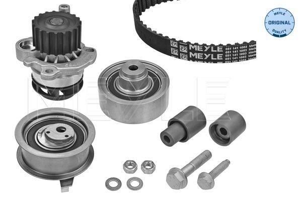 Volkswagen TRANSPORTER Timing belt kit with water pump 9018786 MEYLE 151 049 9011 online buy