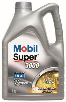 MOBIL Super, 3000 Formula P 151197 Engine oil 5W-30, 5l