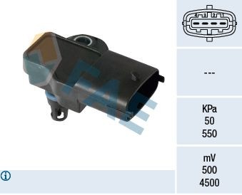 FAE 15167 Intake manifold pressure sensor 55238216