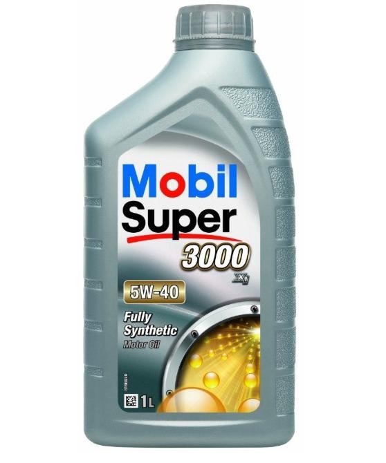 MOBIL Super, 3000 X1 151775 Engine oil 5W-40, 1l