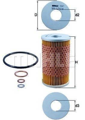 OX47D MAGNETI MARELLI 154020100640 Hydraulic Filter, steering system 5000 674