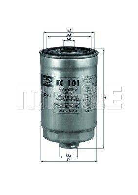KC101 MAGNETI MARELLI 154068242470 Fuel filter 31922-2BA00